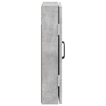 vidaXL Dartboard Cabinet HOORN Concrete Grey 52.5 x 10.5 x 53.5 cm