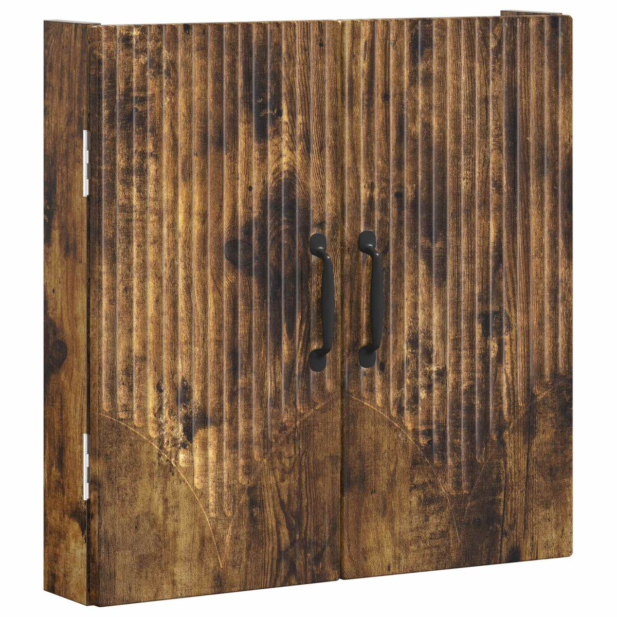 vidaXL Dartboard Cabinet HOORN Smoked Oak 52.5 x 10.5 x 53.5 cm - Brown