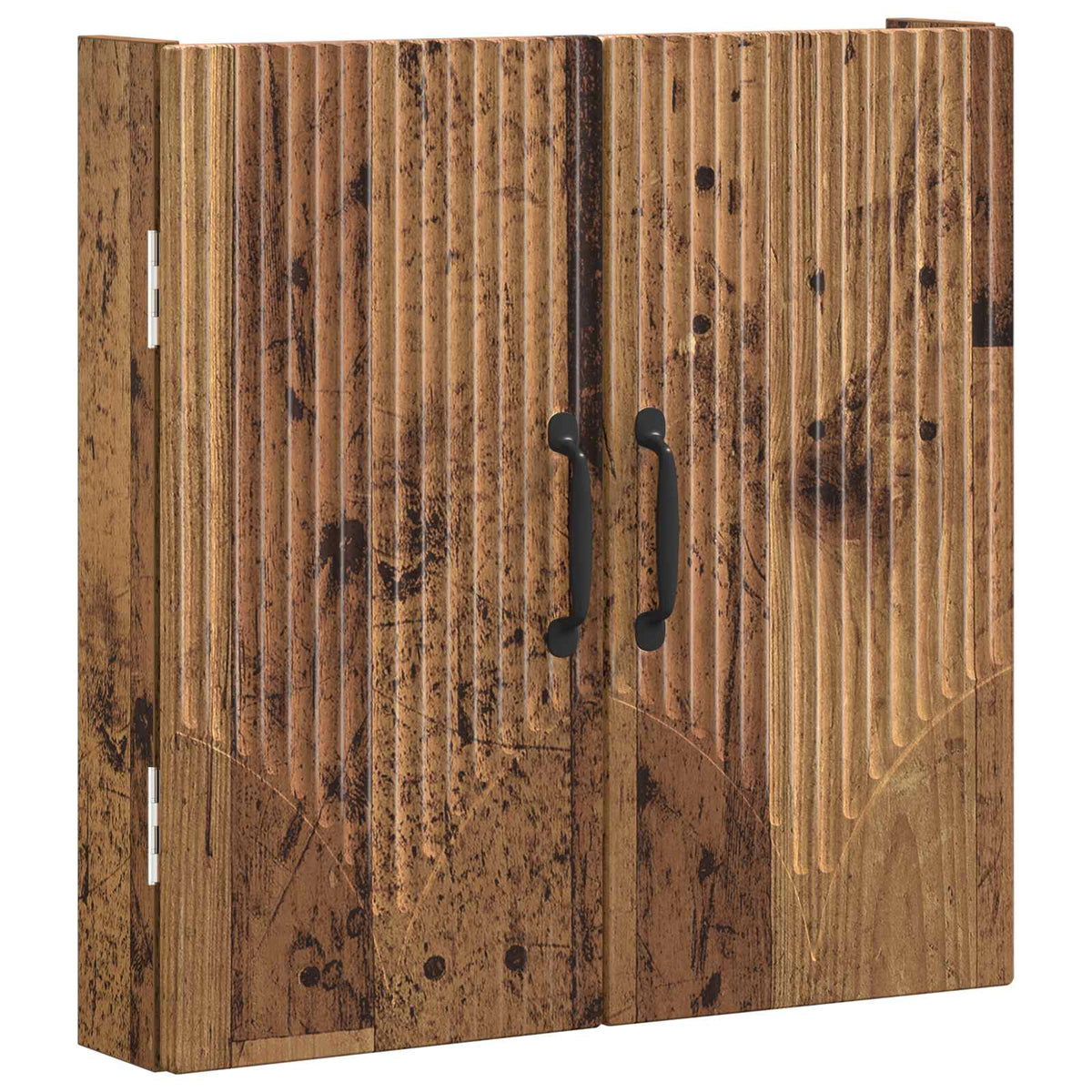 vidaXL Dartboard Cabinet HOORN Old Wood 52.5 x 10.5 x 53.5 cm - Brown