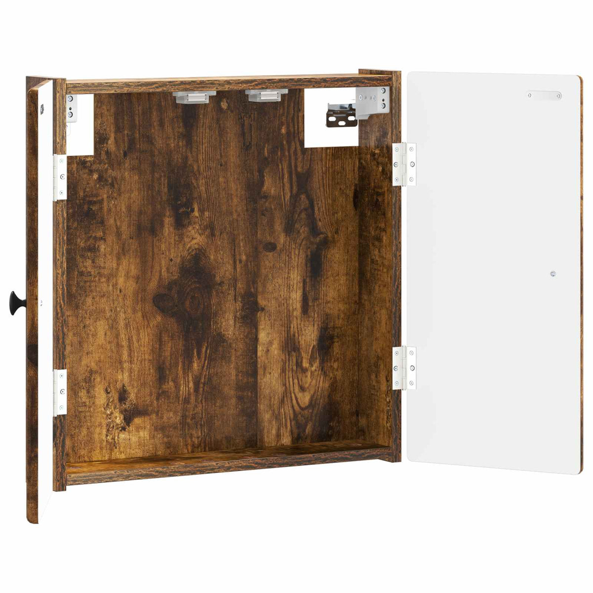 vidaXL Dartboard Cabinet BREDA Smoked Oak 52.5 x 10.5 x 53.5 cm - Brown