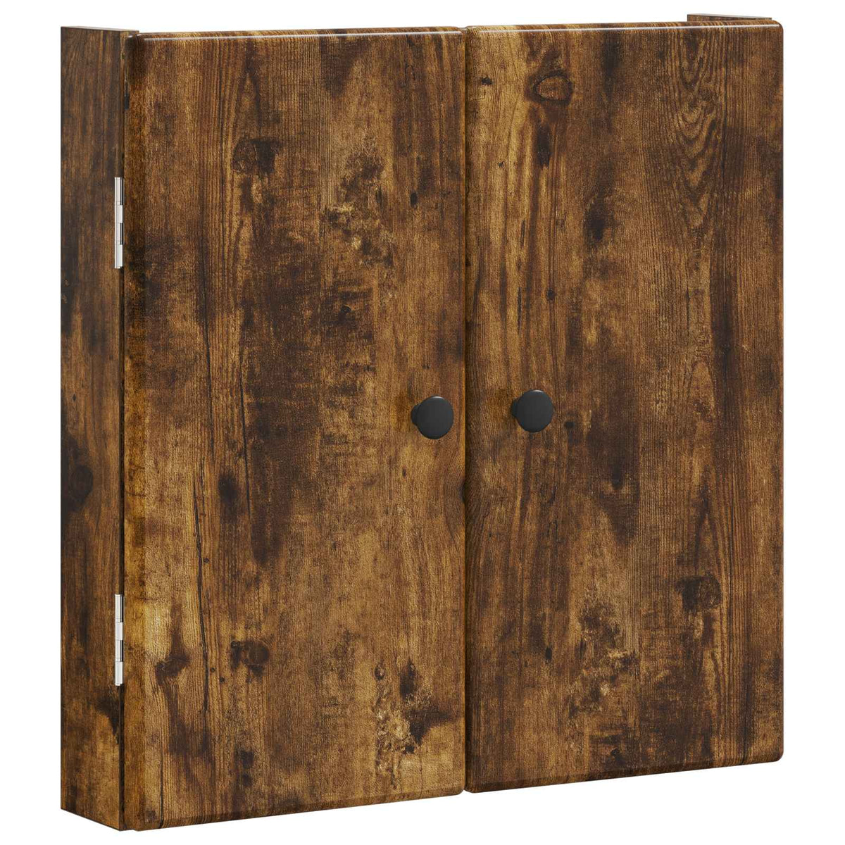 vidaXL Dartboard Cabinet BREDA Smoked Oak 52.5 x 10.5 x 53.5 cm - Brown
