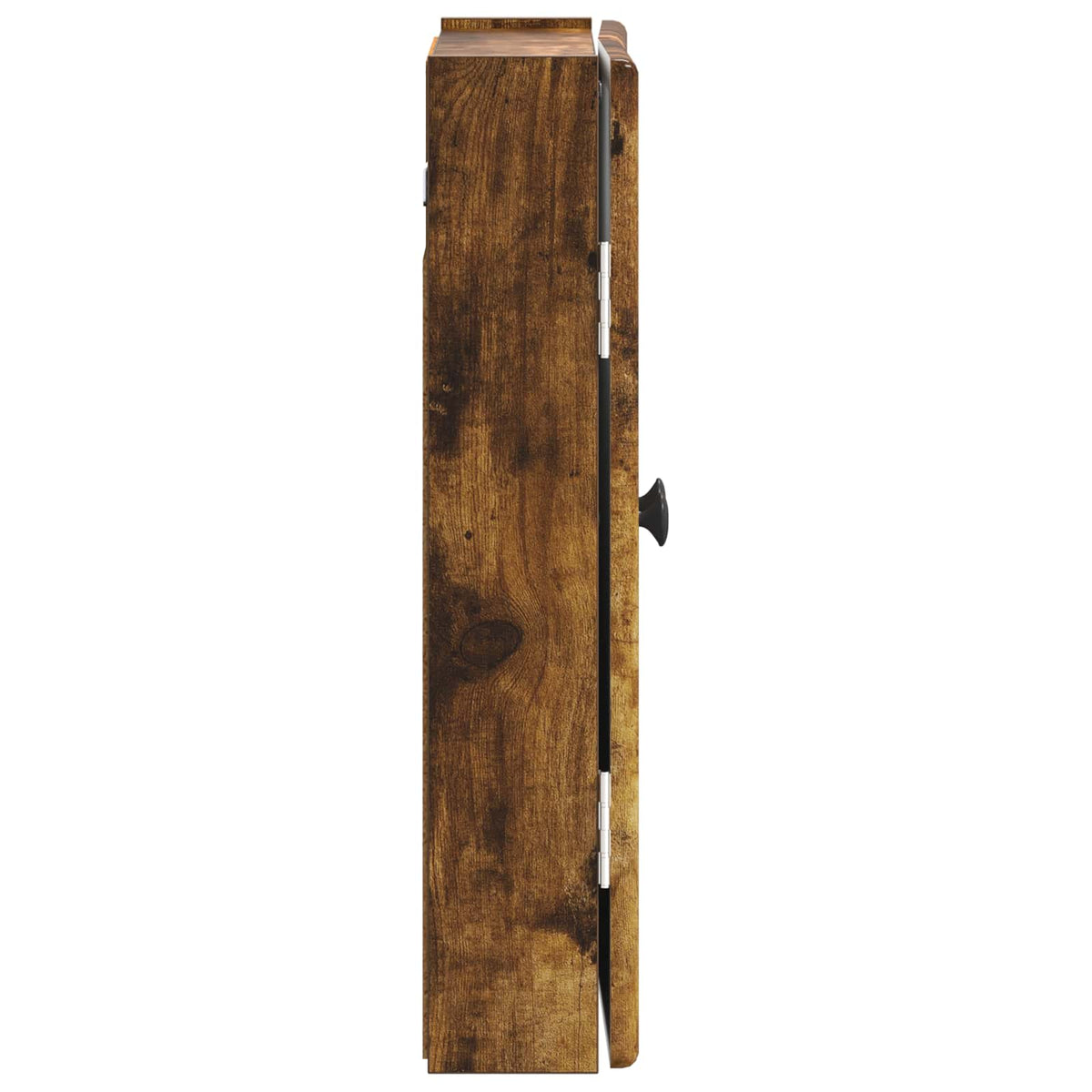 vidaXL Dartboard Cabinet BREDA Smoked Oak 52.5 x 10.5 x 53.5 cm - Brown