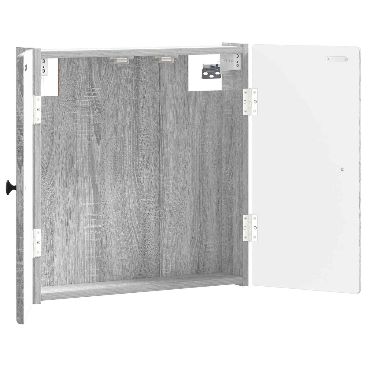 vidaXL Dartboard Cabinet BREDA Grey Sonoma 52.5 x 10.5 x 53.5 cm