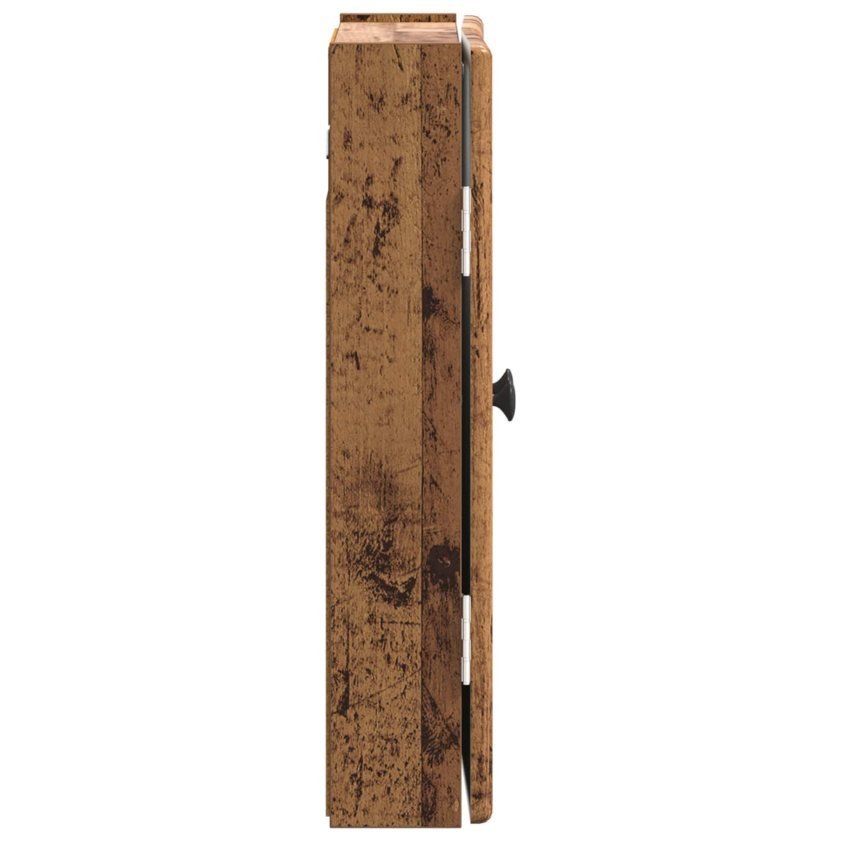 vidaXL Dartboard Cabinet BREDA Old Wood 52.5 x 10.5 x 53.5 cm - Brown