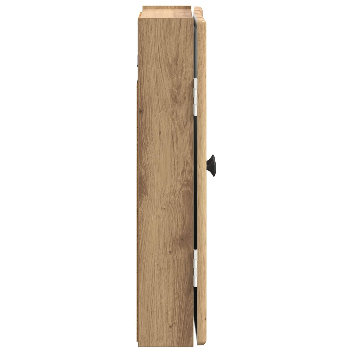 vidaXL Dartboard Cabinet BREDA Artisan Oak 52.5 x 10.5 x 53.5 cm - Brown