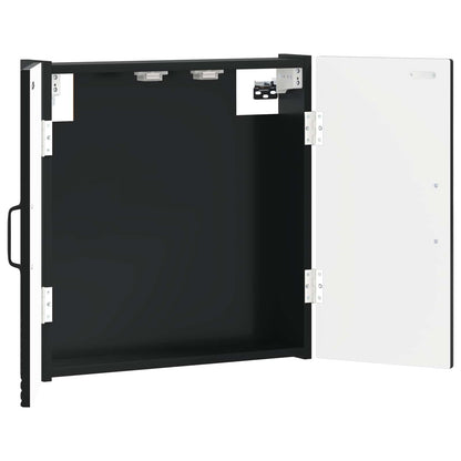 vidaXL Dartboard Cabinet UTRECHT Black 52.5 x 10.5 x 53.5 cm
