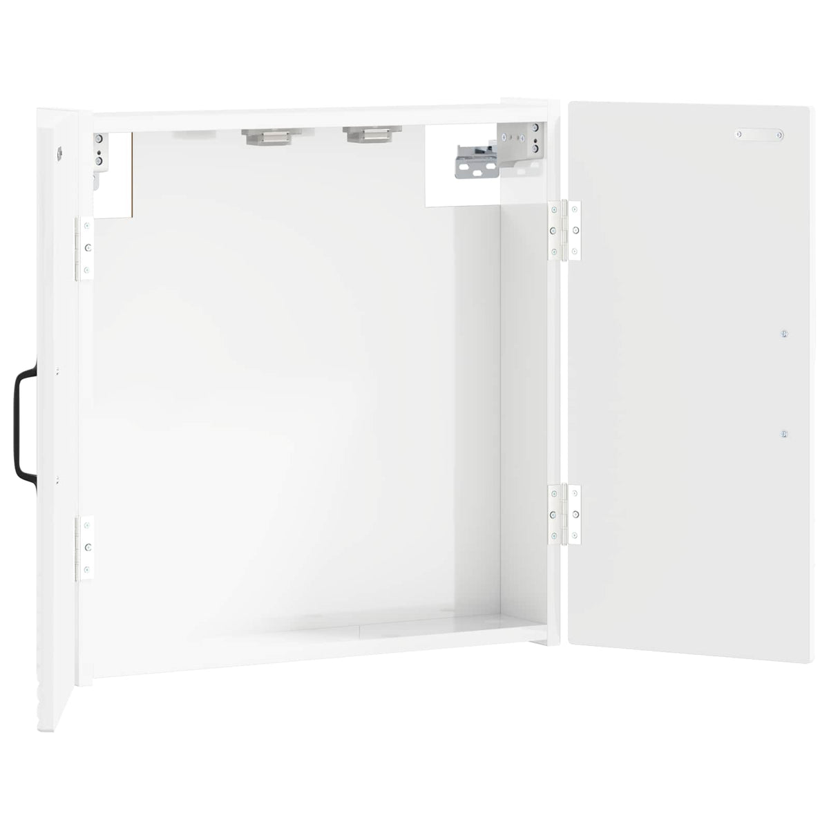 vidaXL Dartboard Cabinet UTRECHT High Gloss White Engineered Wood - 52.5 x 10.5 x 53.5 cm