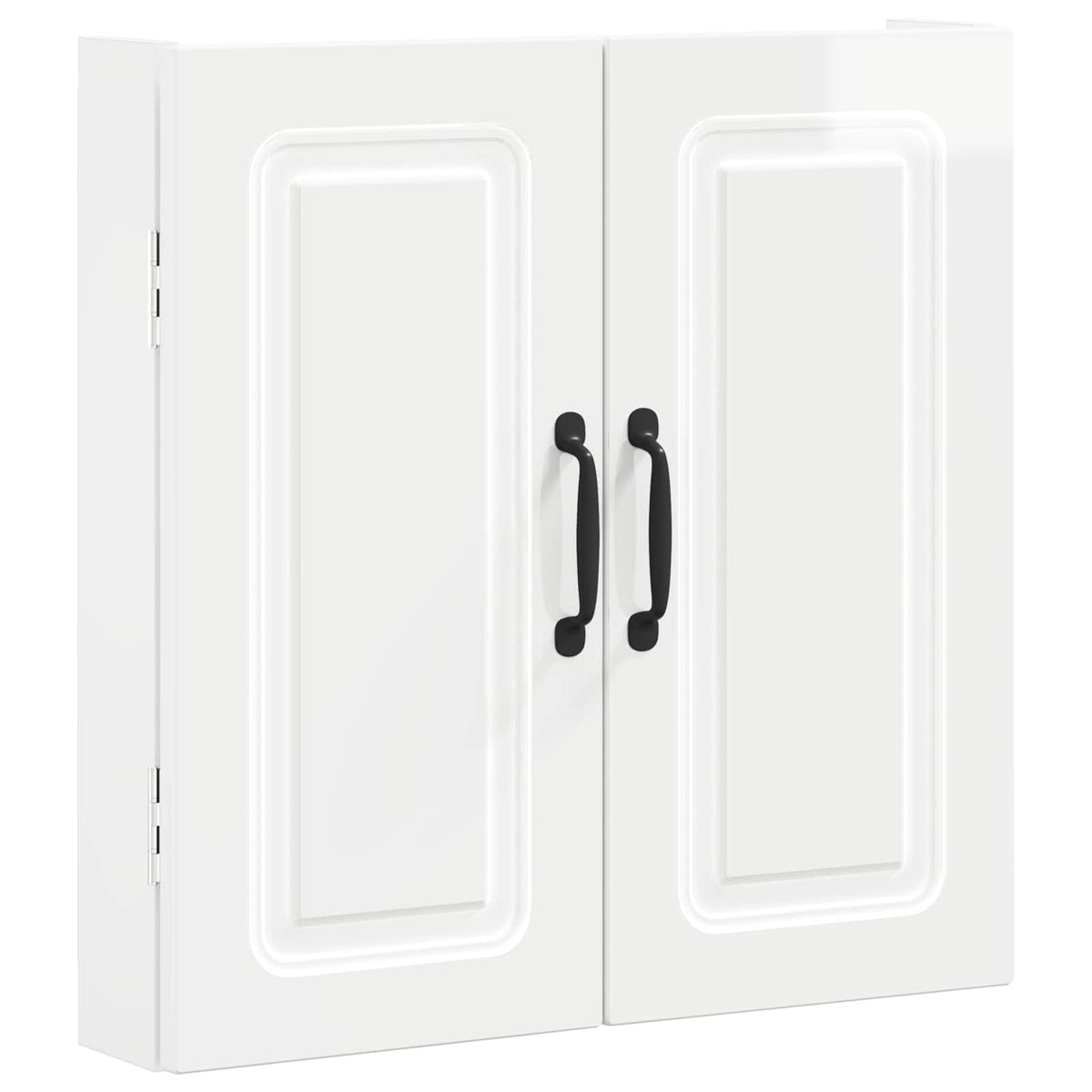 vidaXL Dartboard Cabinet UTRECHT High Gloss White Engineered Wood - 52.5 x 10.5 x 53.5 cm
