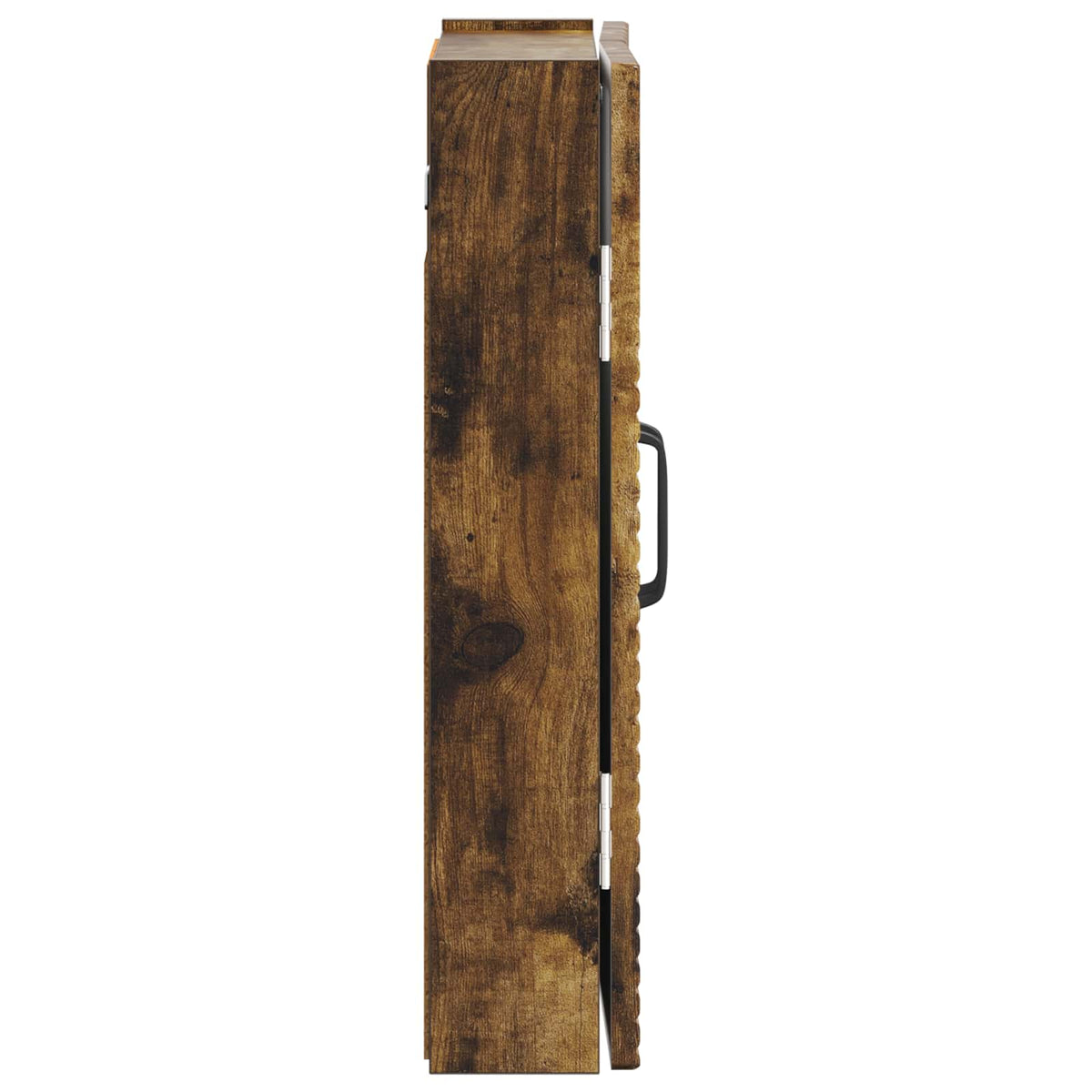 vidaXL Dartboard Cabinet UTRECHT Smoked Oak 52.5 x 10.5 x 53.5 cm - Brown