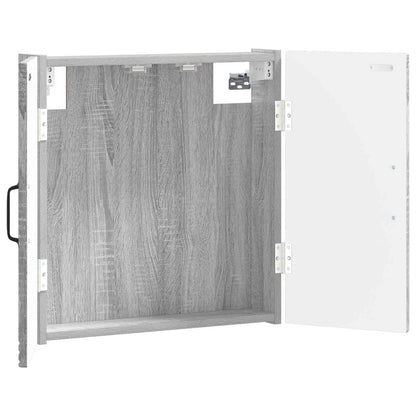 vidaXL Dartboard Cabinet UTRECHT Grey Sonoma 52.5 x 10.5 x 53.5 cm