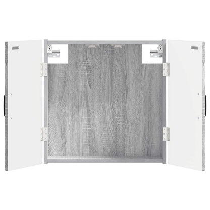 vidaXL Dartboard Cabinet UTRECHT Grey Sonoma 52.5 x 10.5 x 53.5 cm