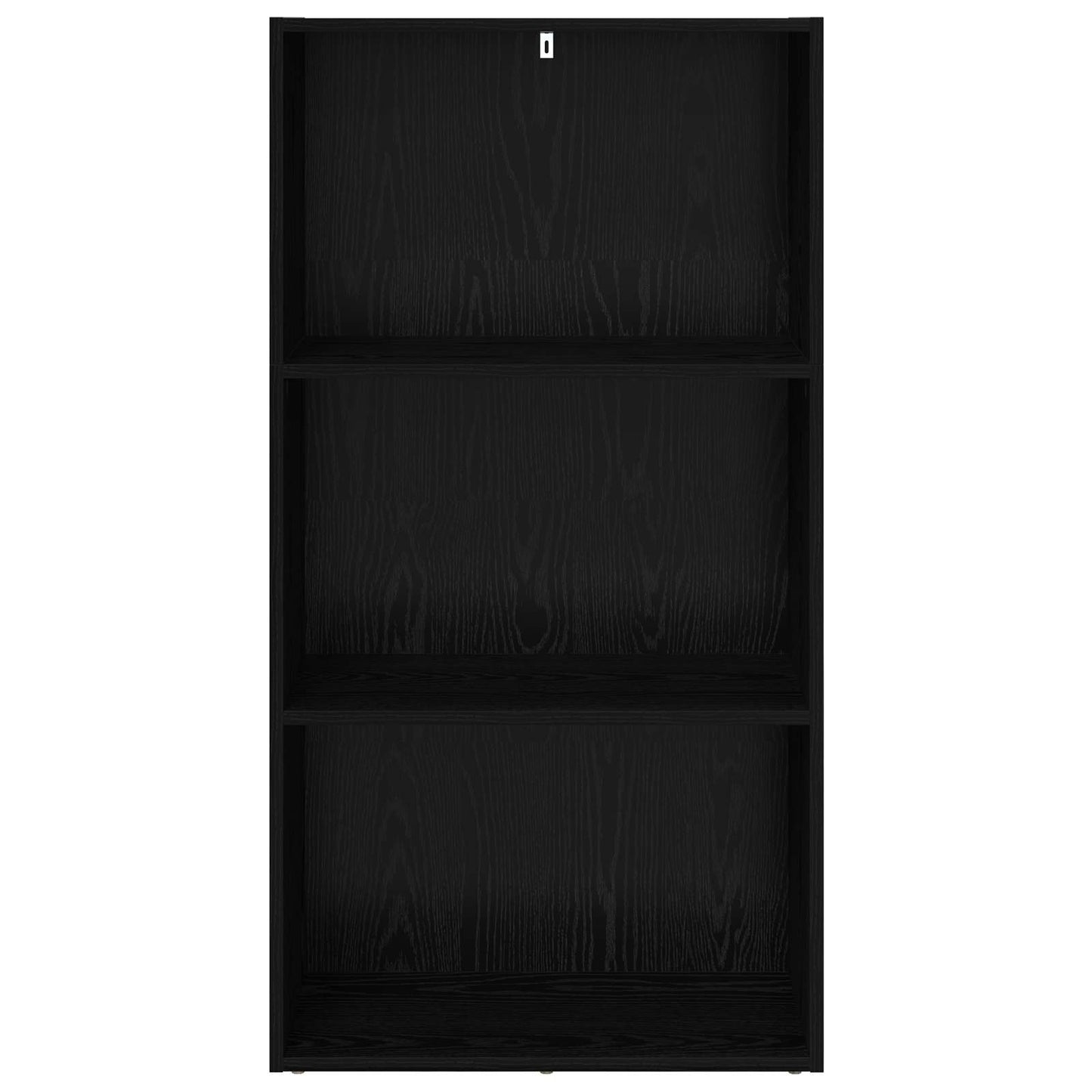 vidaXL Bookshelf 60 x 30 x 114 cm Engineered Wood Black Oak