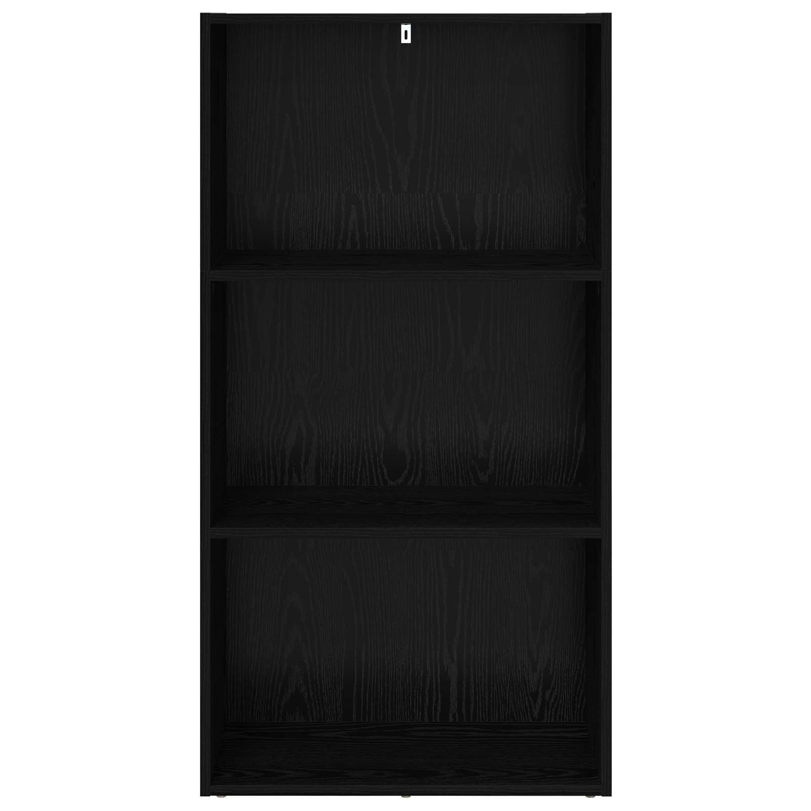 vidaXL Bookshelf 60 x 30 x 114 cm Engineered Wood Black Oak