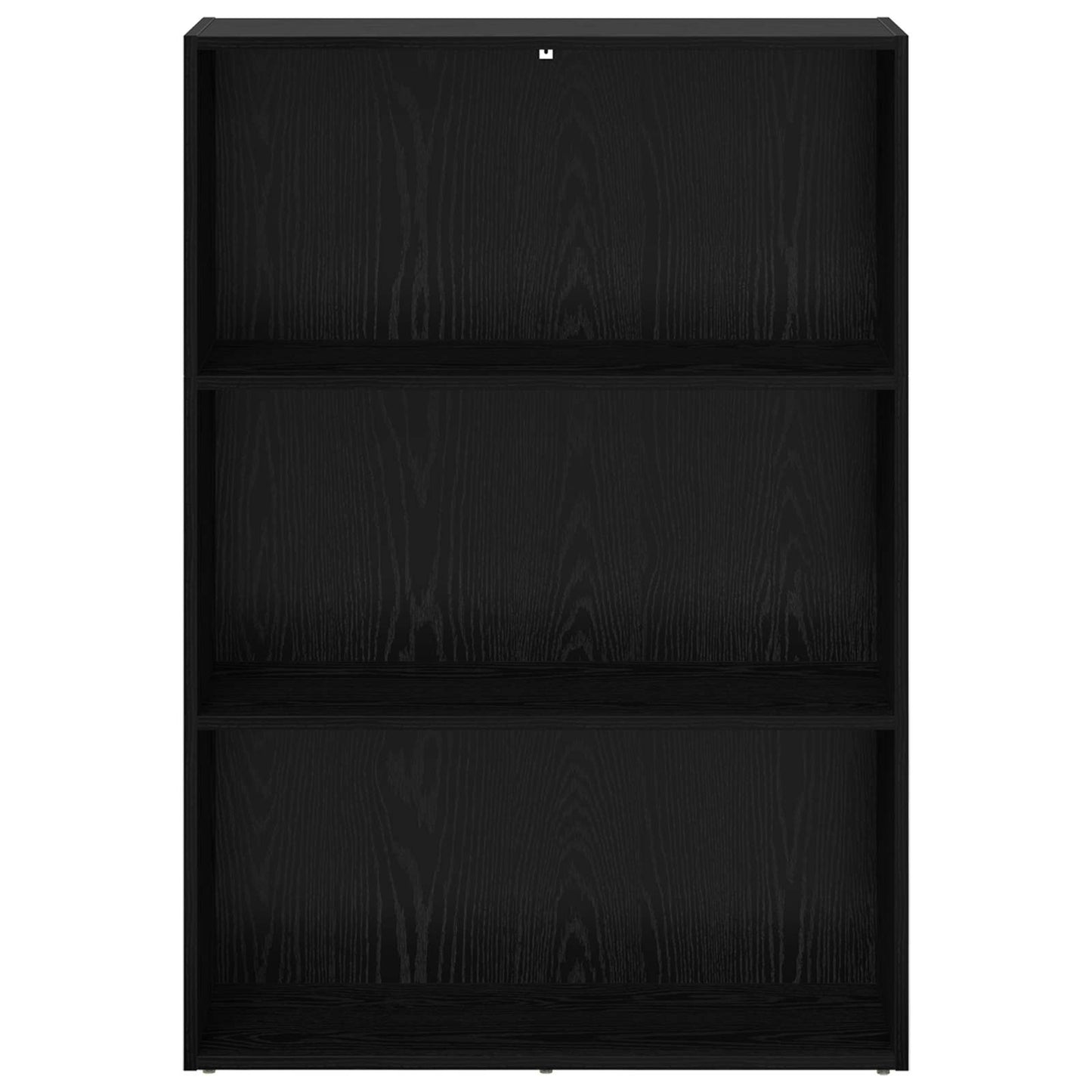 vidaXL Bookshelf 80 x 30 x 114 cm Engineered Wood Black Oak