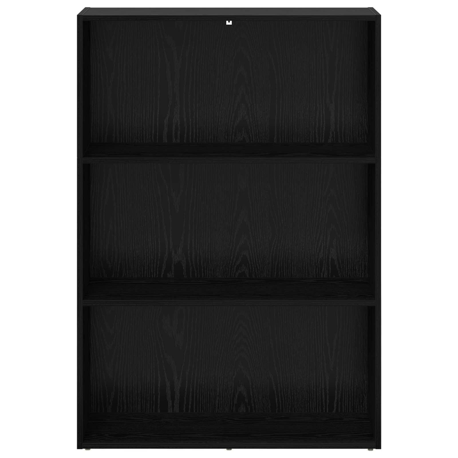 vidaXL Bookshelf 80 x 30 x 114 cm Engineered Wood Black Oak