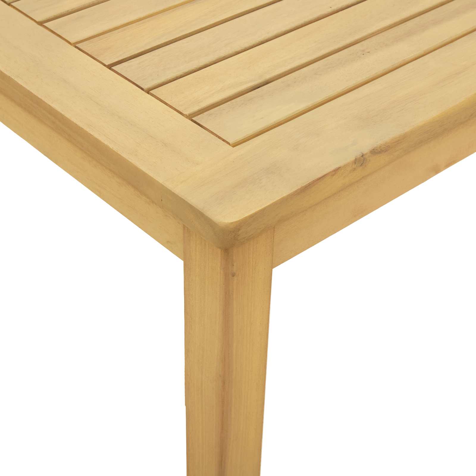 vidaXL Coffee Table Light Acacia 45 x 45 x 36 cm Solid Acacia Wood - Brown
