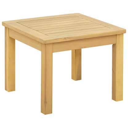 vidaXL Coffee Table Light Acacia 45 x 45 x 36 cm Solid Acacia Wood - Brown
