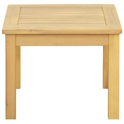 vidaXL Coffee Table Light Acacia 45 x 45 x 36 cm Solid Acacia Wood - Brown