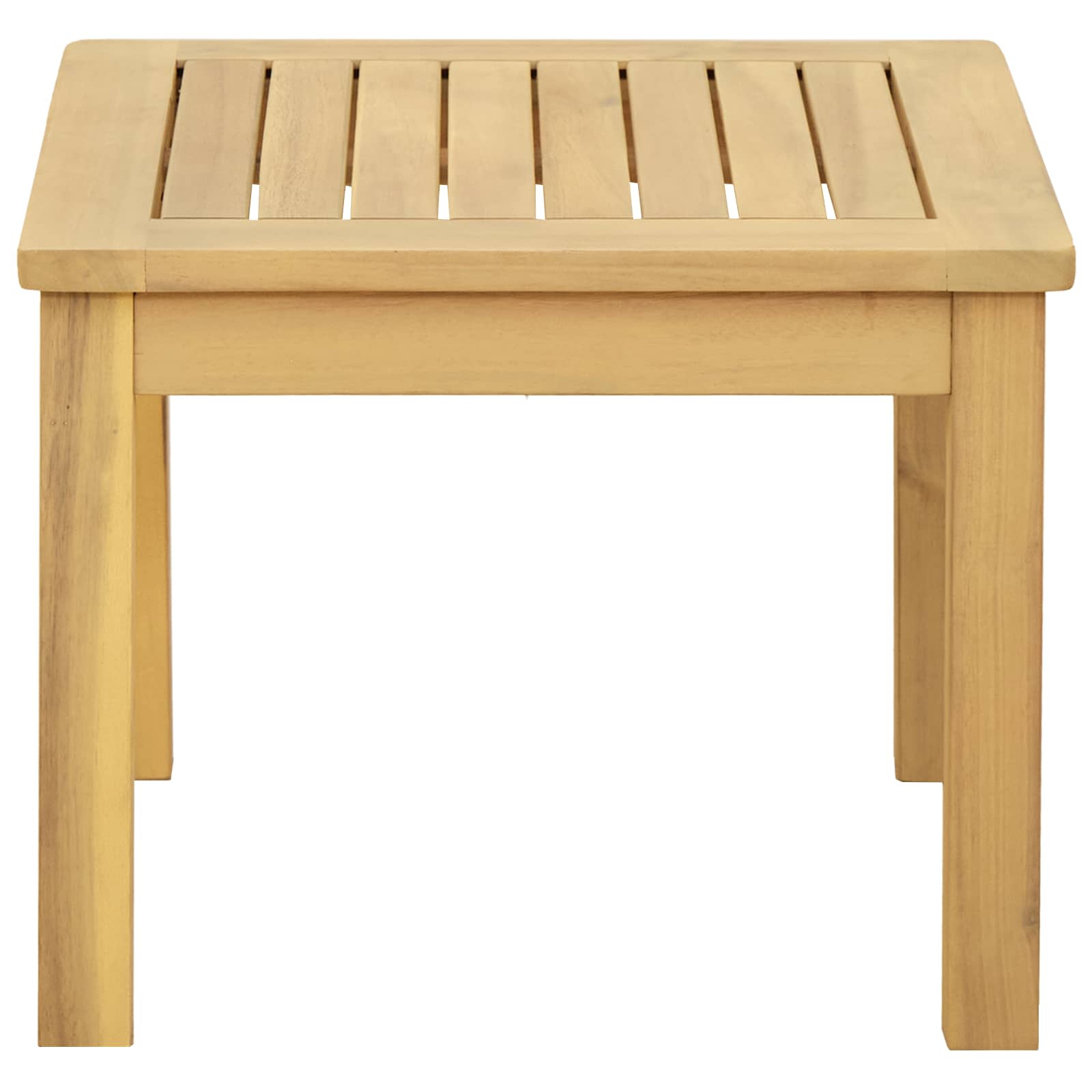 vidaXL Coffee Table Light Acacia 45 x 45 x 36 cm Solid Acacia Wood - Brown