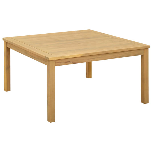 vidaXL Coffee Table Light Acacia 85 x 85 x 45 cm Solid Acacia Wood - Brown