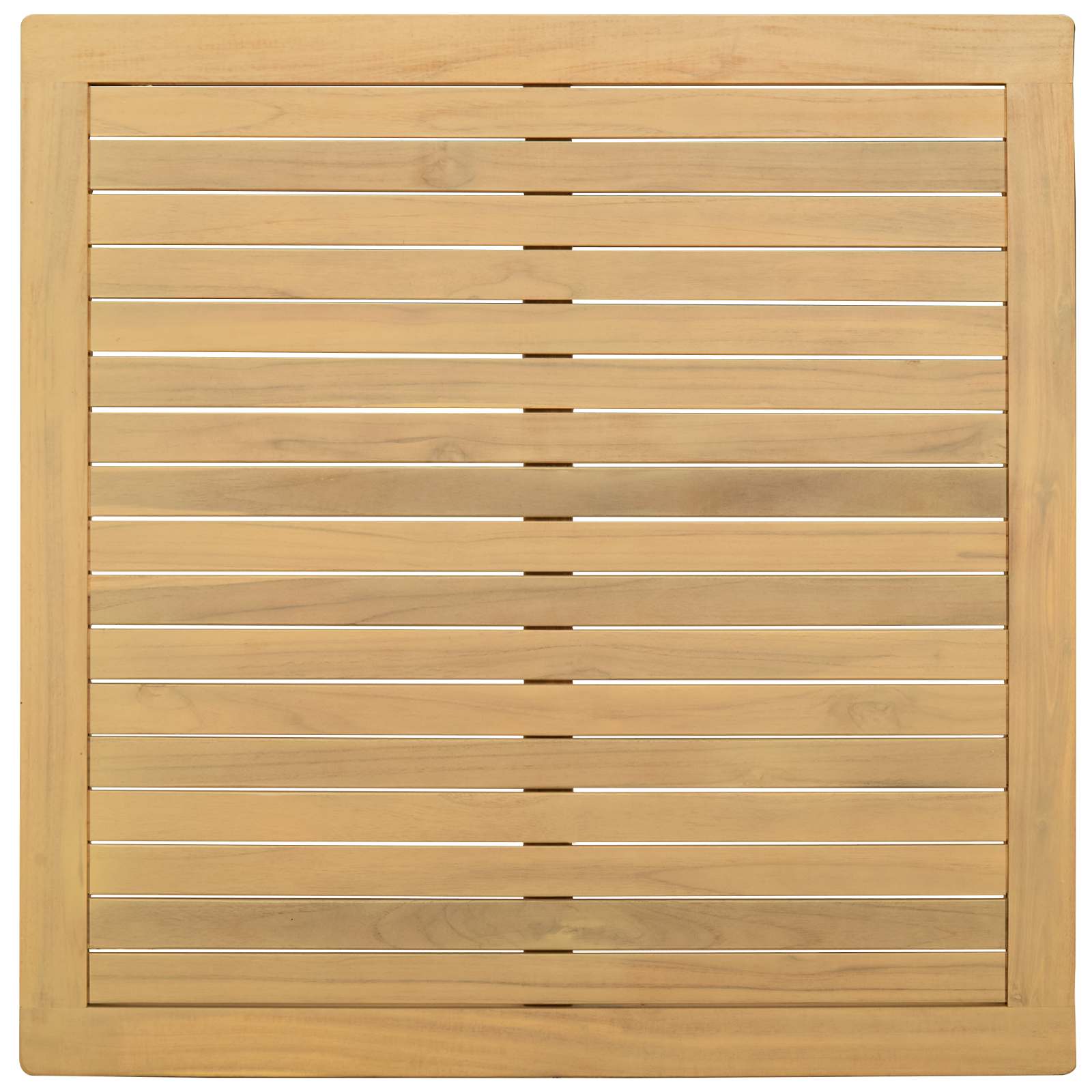 vidaXL Coffee Table Light Acacia 85 x 85 x 45 cm Solid Acacia Wood - Brown