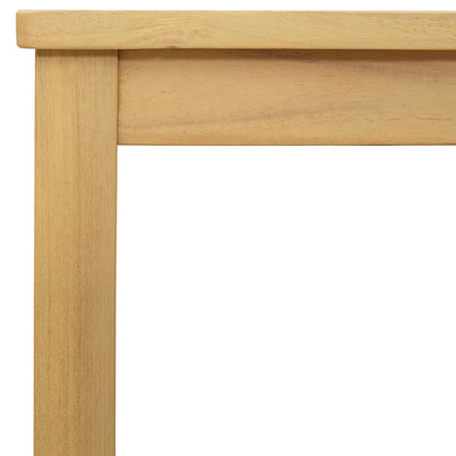 vidaXL Coffee Table Light Acacia 50 x 35 x 36 cm Solid Acacia Wood - Brown