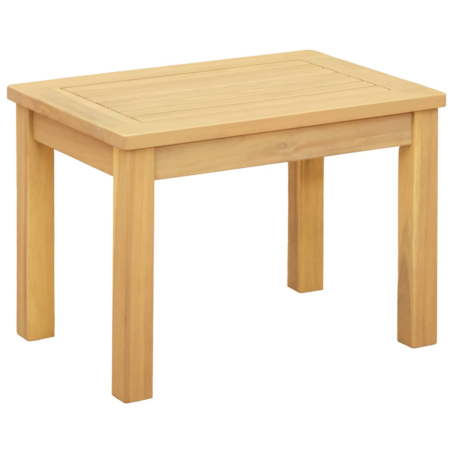 vidaXL Coffee Table Light Acacia 50 x 35 x 36 cm Solid Acacia Wood - Brown
