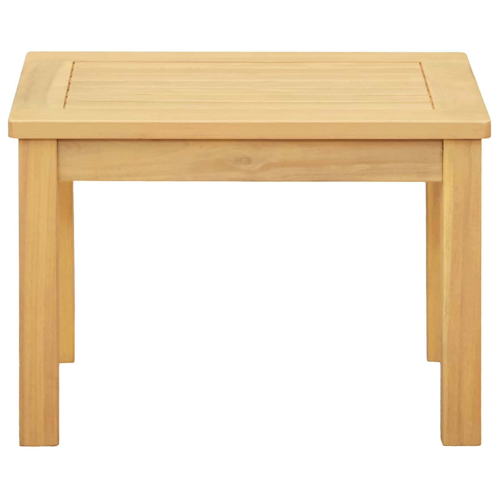 vidaXL Coffee Table Light Acacia 50 x 35 x 36 cm Solid Acacia Wood - Brown