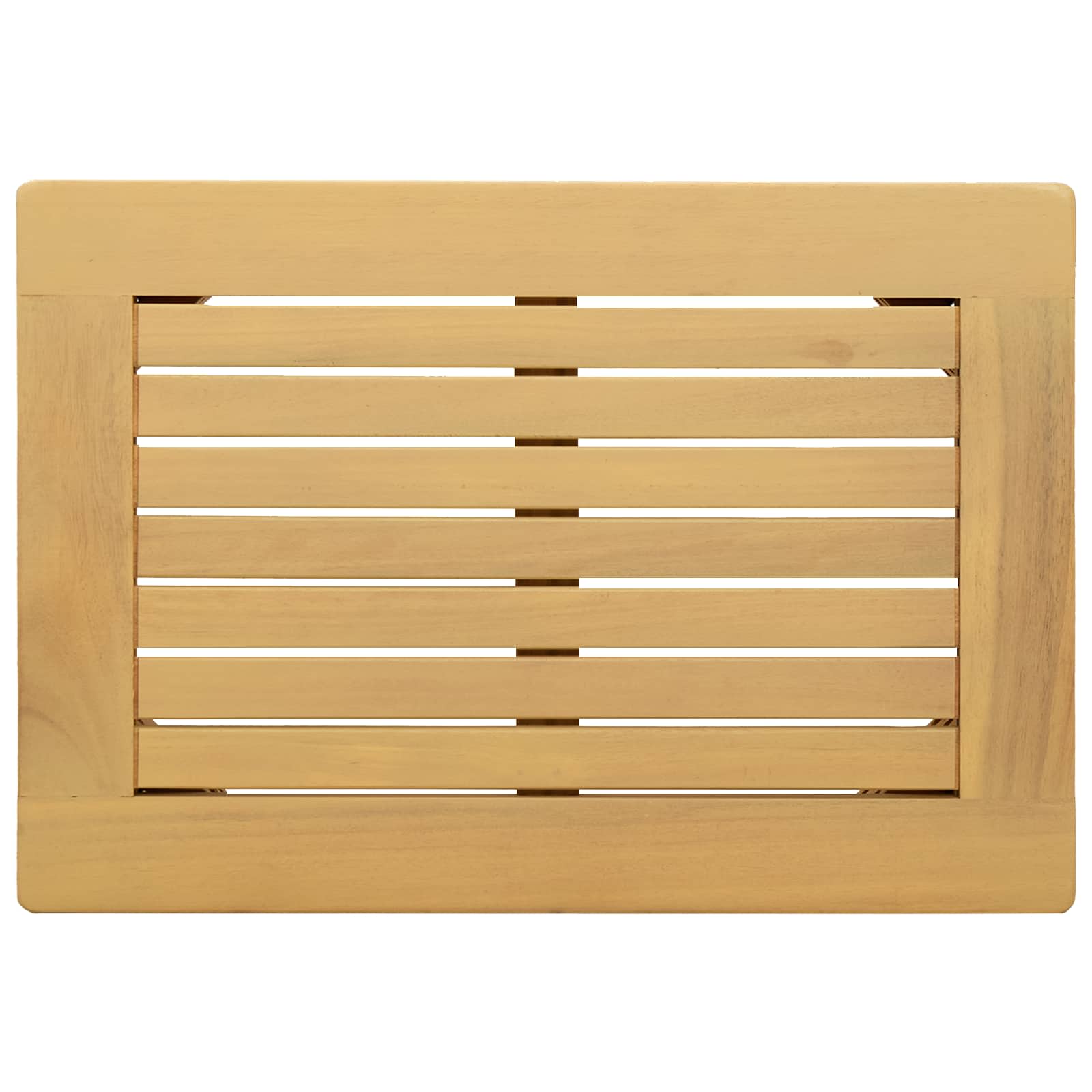 vidaXL Coffee Table Light Acacia 50 x 35 x 36 cm Solid Acacia Wood - Brown