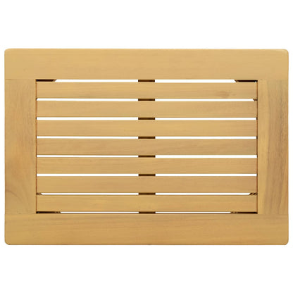 vidaXL Coffee Table Light Acacia 50 x 35 x 36 cm Solid Acacia Wood - Brown