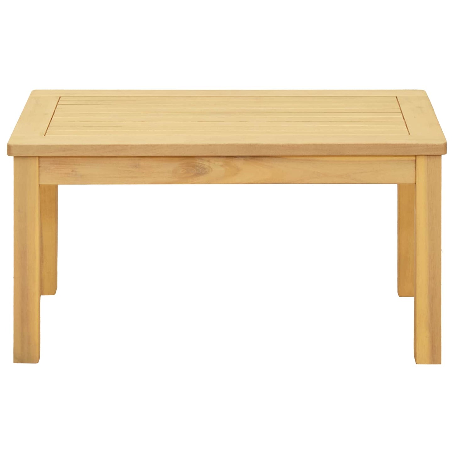 vidaXL Coffee Table Light Acacia 70 x 40 x 36 cm Solid Acacia Wood - Brown