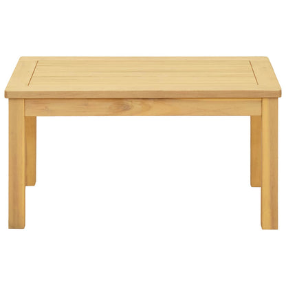 vidaXL Coffee Table Light Acacia 70 x 40 x 36 cm Solid Acacia Wood - Brown