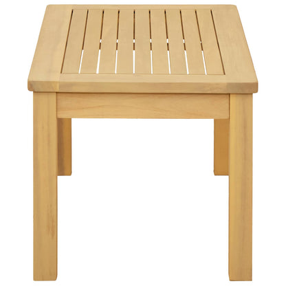 vidaXL Coffee Table Light Acacia 70 x 40 x 36 cm Solid Acacia Wood - Brown
