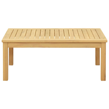 vidaXL Coffee Table Light Acacia 90 x 50 x 36 cm Solid Acacia Wood - Brown