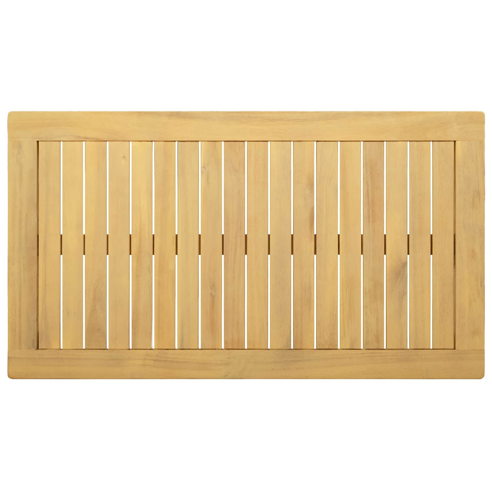 vidaXL Coffee Table Light Acacia 90 x 50 x 36 cm Solid Acacia Wood - Brown