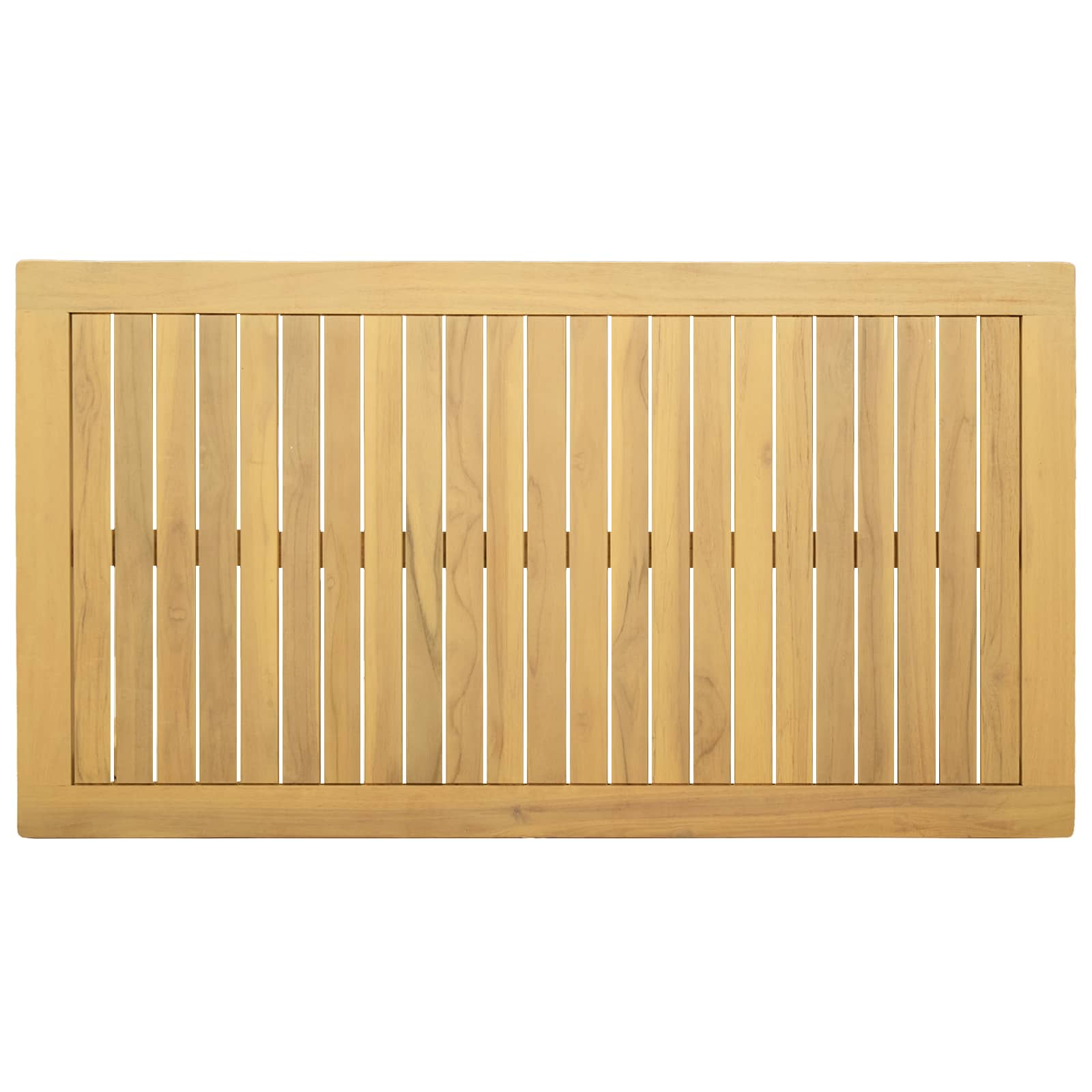 vidaXL Coffee Table Light Acacia 110 x 60 x 45 cm Solid Acacia Wood - Brown