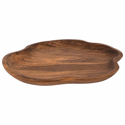 vidaXL Fruit Bowl JEPARA Ø 50 cm Teak Brown Solid Teak Wood