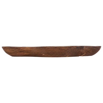 vidaXL Fruit Bowl JEPARA Ø 50 cm Teak Brown Solid Teak Wood