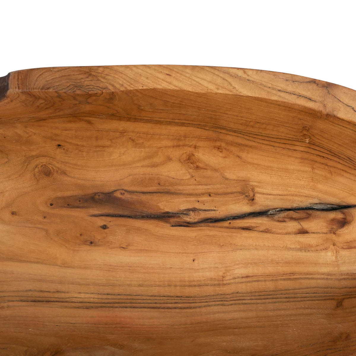 vidaXL Fruit Bowl JEPARA Teak Brown 61 x 21 x 11 cm