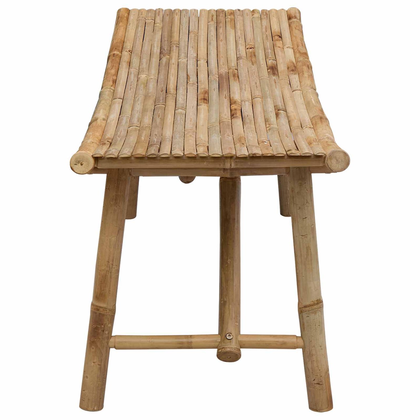 vidaXL Garden Bench 110 x 45 x 50 cm Bamboo Natural Rectangular - Brown