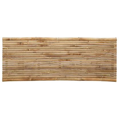 vidaXL Garden Bench 110 x 45 x 50 cm Bamboo Natural Rectangular - Brown