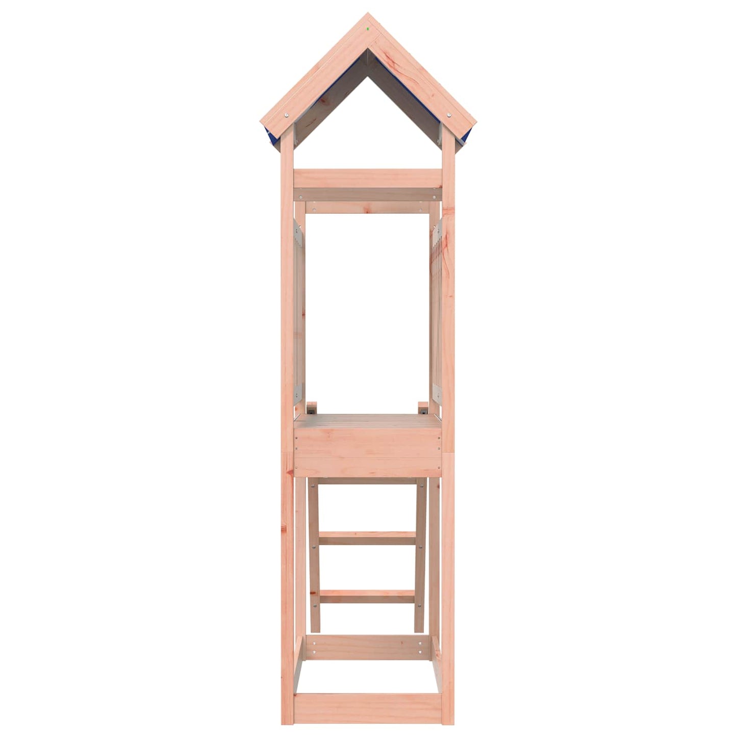 vidaXL Play Tower Brown 52.5 x 110.5 x 215 cm Solid Douglas Wood