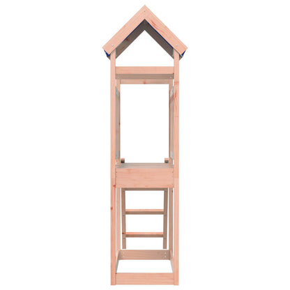 vidaXL Play Tower Brown 52.5 x 110.5 x 215 cm Solid Douglas Wood