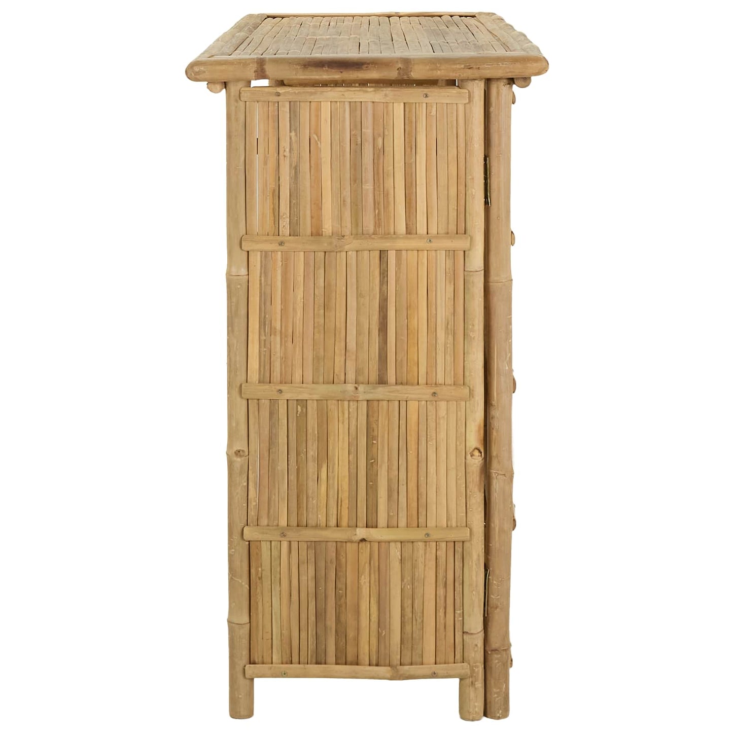 vidaXL Outdoor Bar Table Natural 115 x 55 x 105 cm Bamboo - Brown