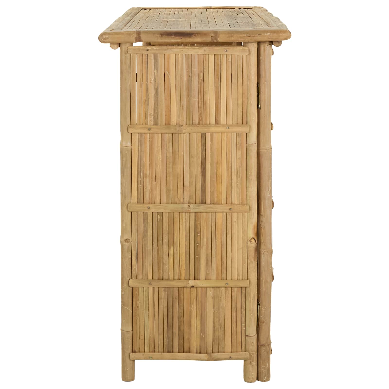 vidaXL Outdoor Bar Table Natural 115 x 55 x 105 cm Bamboo - Brown