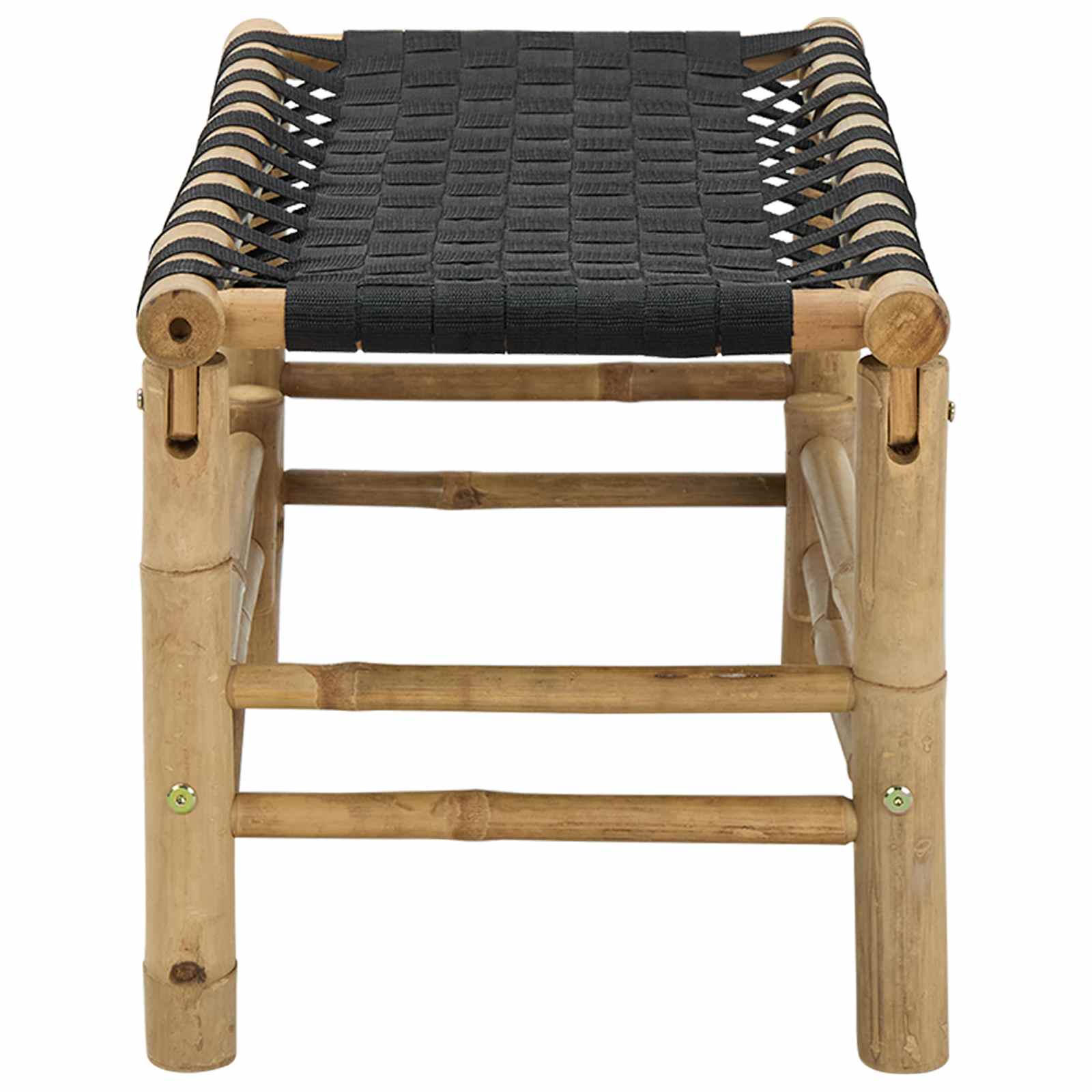 vidaXL Garden Bench 80 x 38 x 40 cm Bamboo Natural Rectangular - Brown