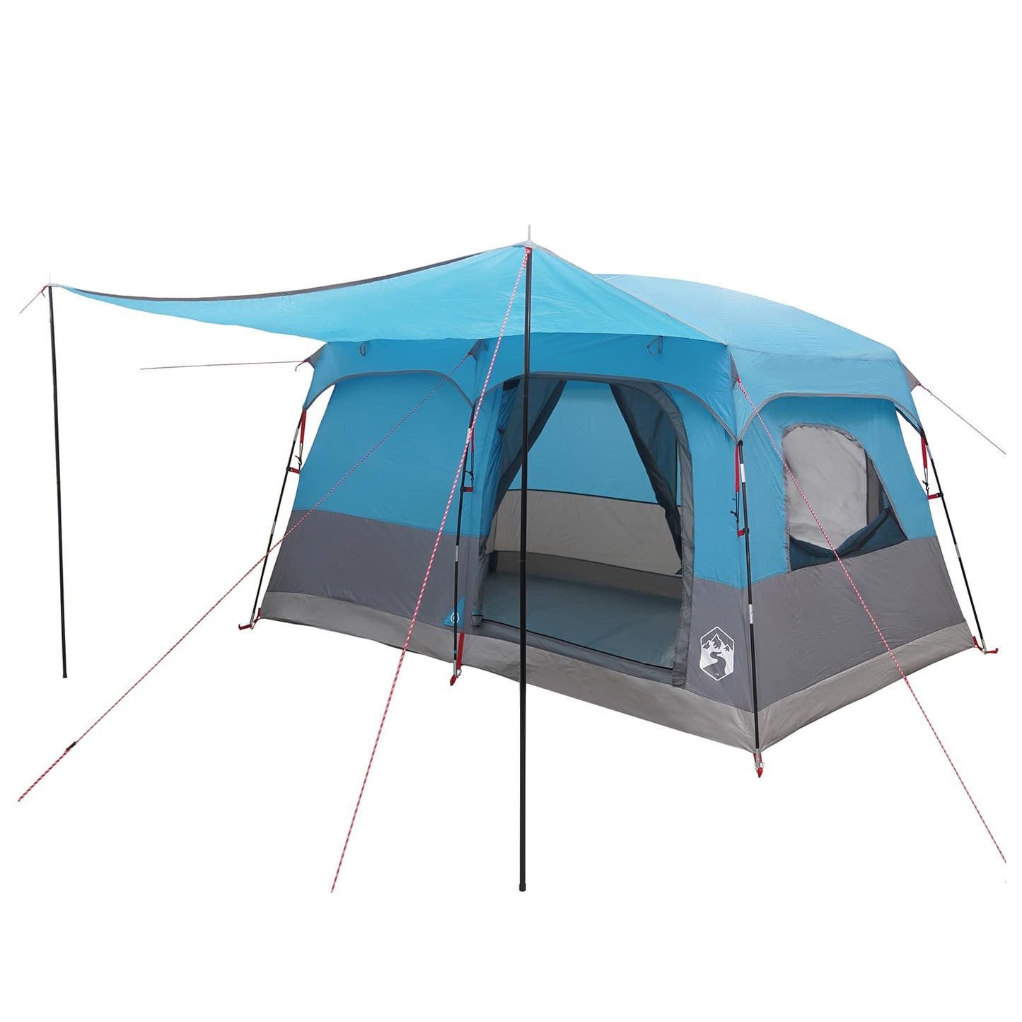 vidaXL Family Tent 6-Person Blue Polyester - 320 x 210 x 180 cm