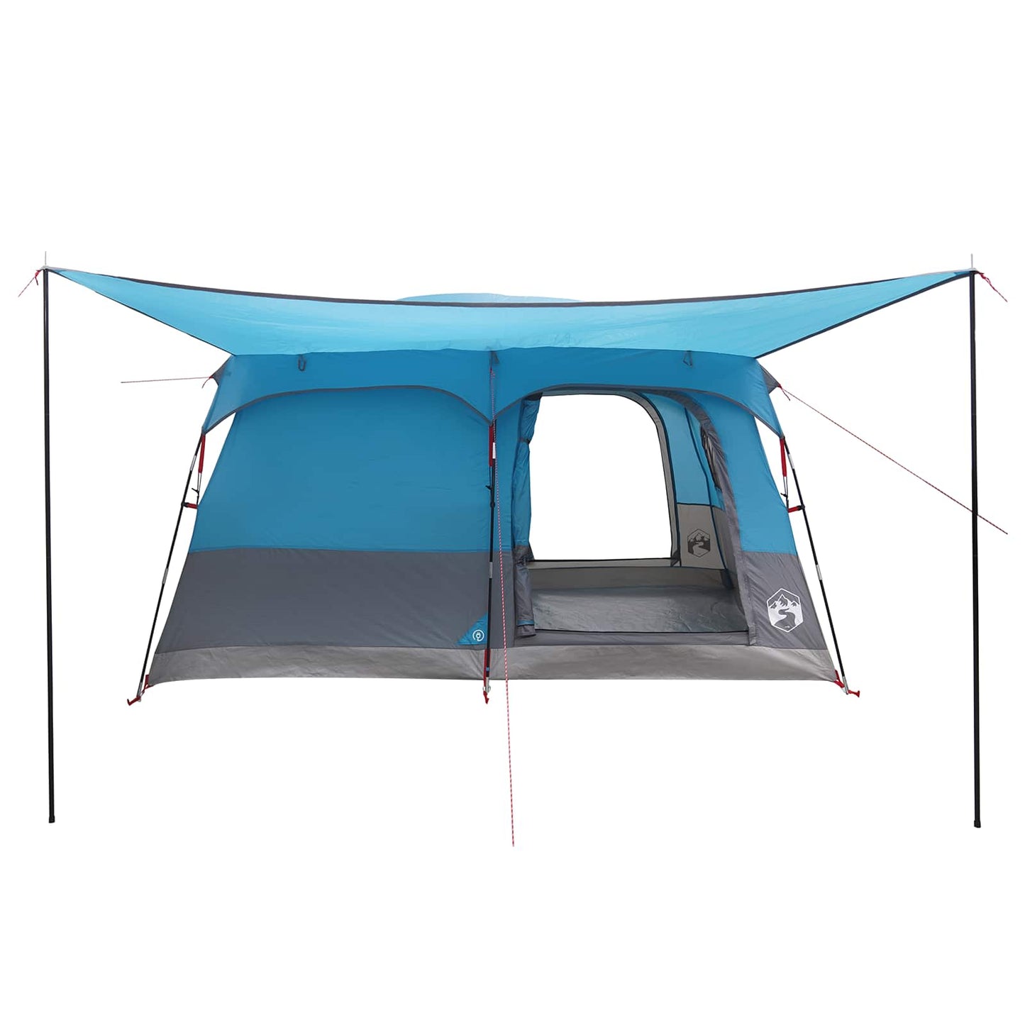 vidaXL Family Tent 6-Person Blue Polyester - 320 x 210 x 180 cm