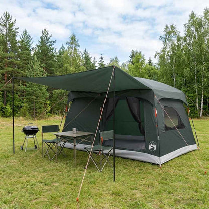 vidaXL Family Tent 6-Person Army Green Polyester - 320 x 210 x 180 cm