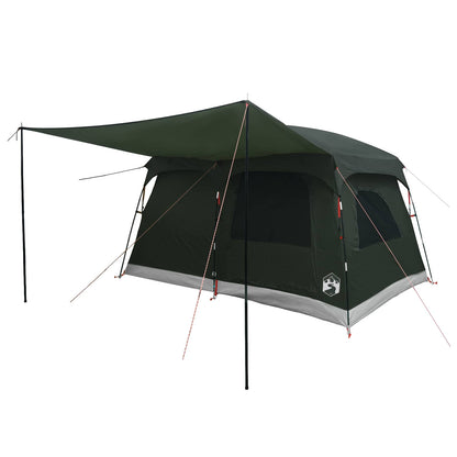 vidaXL Family Tent 6-Person Army Green Polyester - 320 x 210 x 180 cm